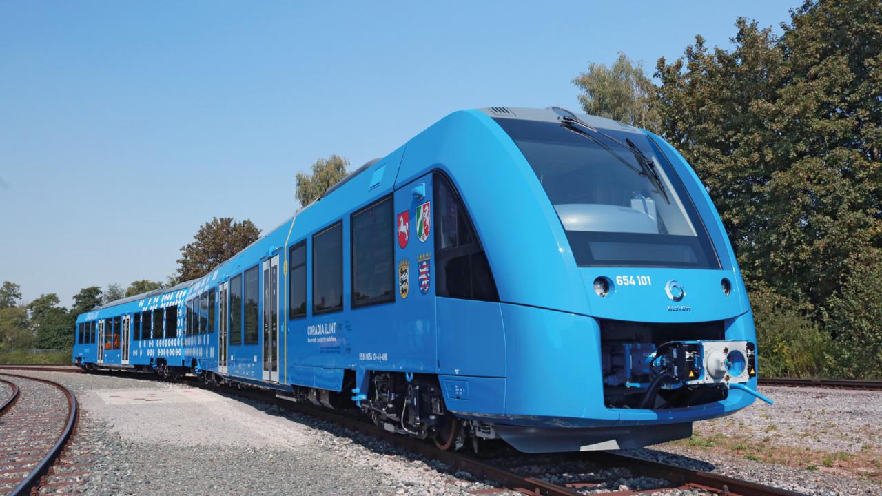 Ready for its first fuel-cell-powered trip – the Coradia iLint from Alstom.