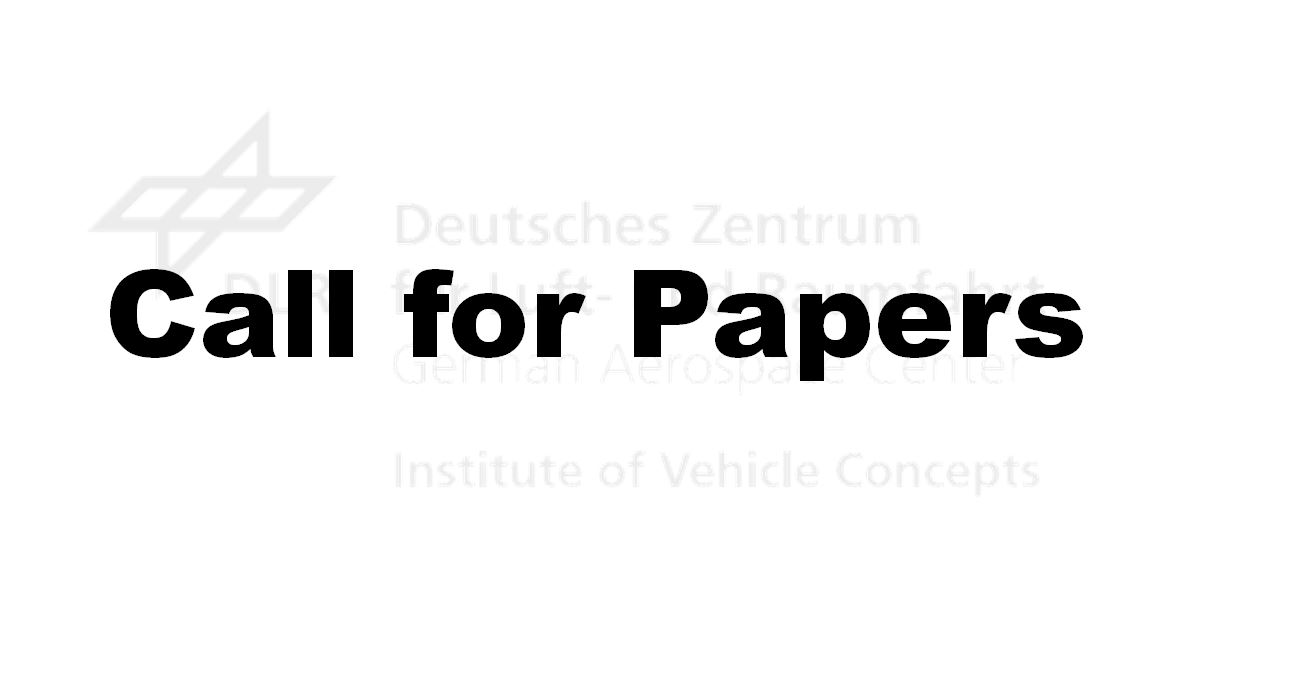Open Call for Papers Small electric vehicles DLR Verkehr