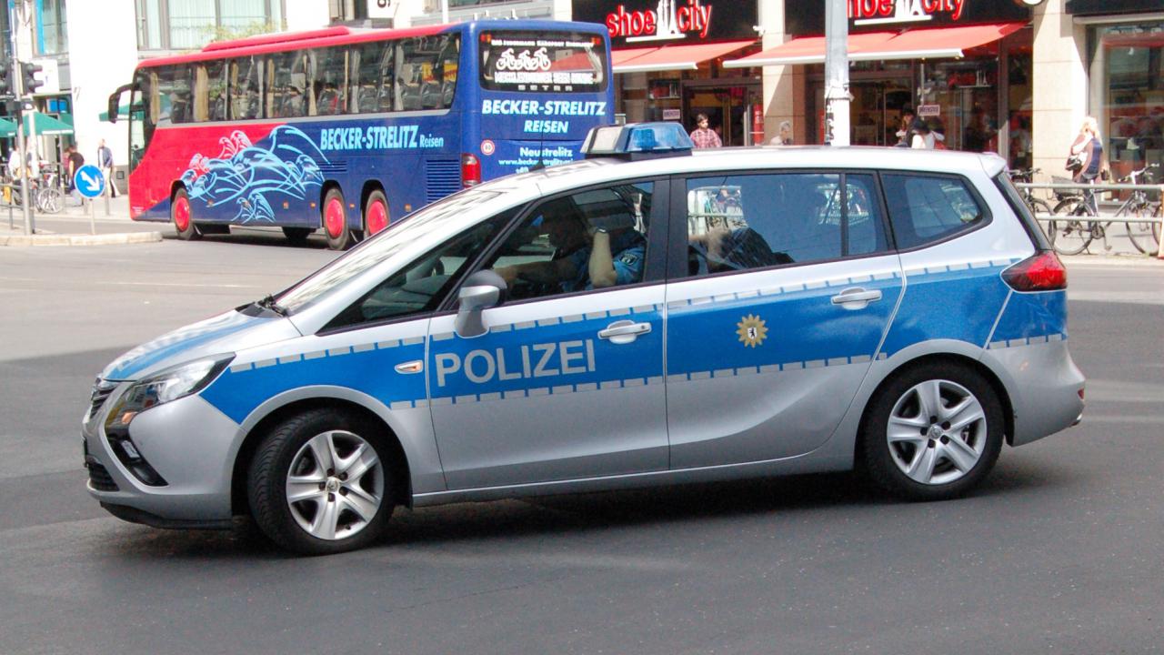 Berliner Polizei im Einsatz
