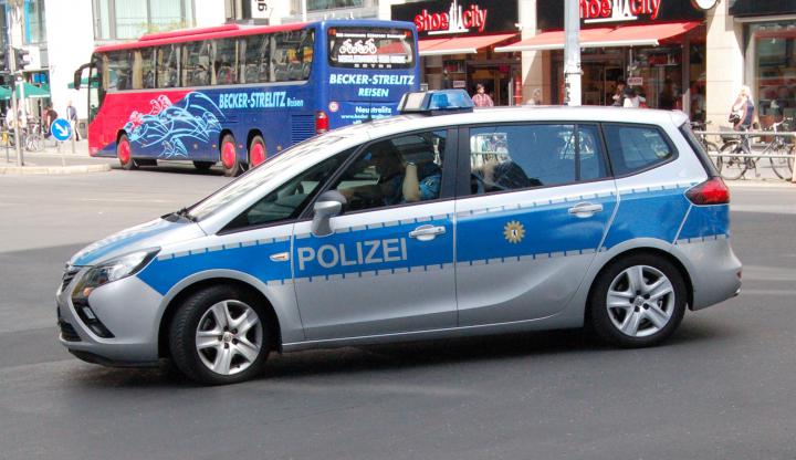 Berliner Polizei im Einsatz